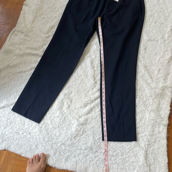 Sandro Black Dress Pants Elegant Straight-Cut Design - Picture 13 of 15